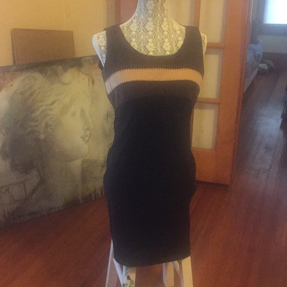 Gorgeous suede black CDC dress